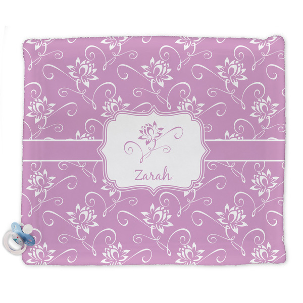 Custom Lotus Flowers Security Blankets - Double Sided (Personalized)