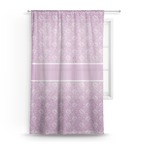 Lotus Flowers Sheer Curtain (Personalized)