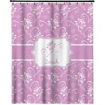 Lotus Flowers Extra Long Shower Curtain - 70"x84" (Personalized)