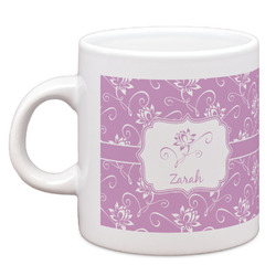 Lotus Flowers Espresso Cup (Personalized)