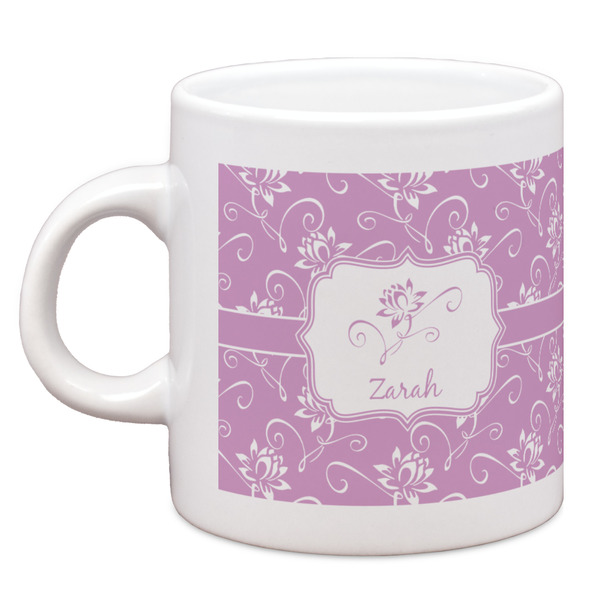 Lotus Flowers Single Shot Espresso Cup - Single Front