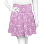 Lotus Flowers Skater Skirt - X Large