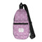 Lotus Flowers Sling Bag (Personalized)