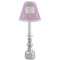Lotus Flowers Small Chandelier Lamp - LIFESTYLE (on candle stick)