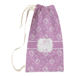 Lotus Flowers Laundry Bags - Small (Personalized)