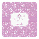 Lotus Flowers Square Decal - Small (Personalized)