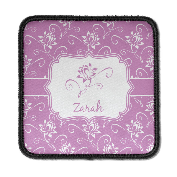 Lotus Flowers Square Patch