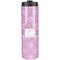 Lotus Flowers Stainless Steel Skinny Tumbler - 20 oz (Personalized)