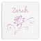 Lotus Flowers Paper Dinner Napkins (Personalized)