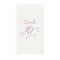 Lotus Flowers Guest Paper Towels - Full Color - Standard (Personalized)