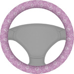 Lotus Flowers Steering Wheel Cover (Personalized)