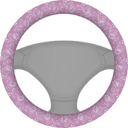 Lotus Flowers Steering Wheel Cover