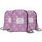 Lotus Flowers String Backpack - MAIN