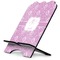 Lotus Flowers Stylized Tablet Stand - Side View