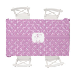 Lotus Flowers Tablecloth - 58"x102" (Personalized)