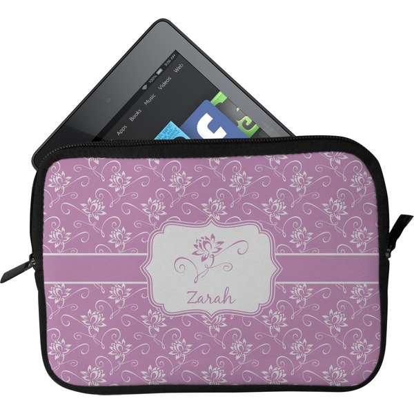 Custom Lotus Flowers Tablet Case / Sleeve - Small (Personalized)