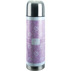 Lotus Flowers Stainless Steel Thermos (Personalized)