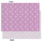 Lotus Flowers Tissue Paper - Lightweight - Large - Front & Back