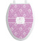 Lotus Flowers Toilet Seat Decal (Personalized)