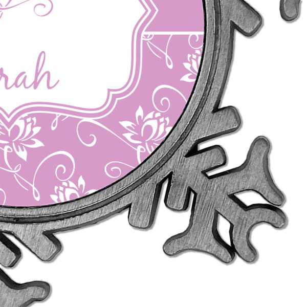 Lotus Flowers Vintage Snowflake - Detail