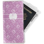 Lotus Flowers Travel Document Holder