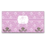 Lotus Flowers Wall Mounted Coat Rack (Personalized)