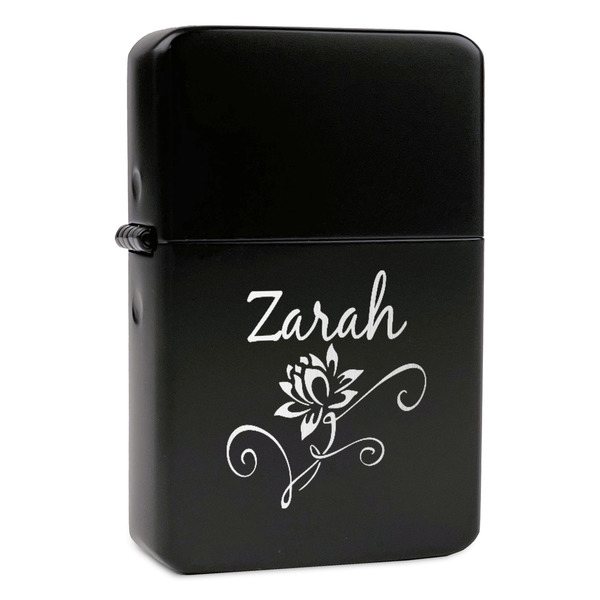 Custom Lotus Flowers Windproof Lighter (Personalized)