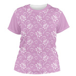 Lotus Flowers Women's Crew T-Shirt - X Large