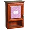 Lotus Flowers Wooden Cabinet Decal (Medium)