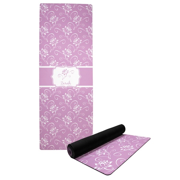 Custom Lotus Flowers Yoga Mat (Personalized)