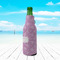 Lotus Flowers Zipper Bottle Cooler - LIFESTYLE