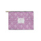 Lotus Flowers Zipper Pouch Small (Front)