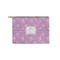 Lotus Flowers Zipper Pouch - Small - 8.5"x6" (Personalized)