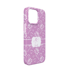 Lotus Flowers iPhone Case - Plastic - iPhone 13 Mini (Personalized)