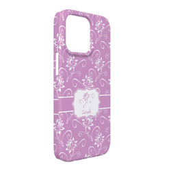Lotus Flowers iPhone Case - Plastic - iPhone 13 Pro Max (Personalized)