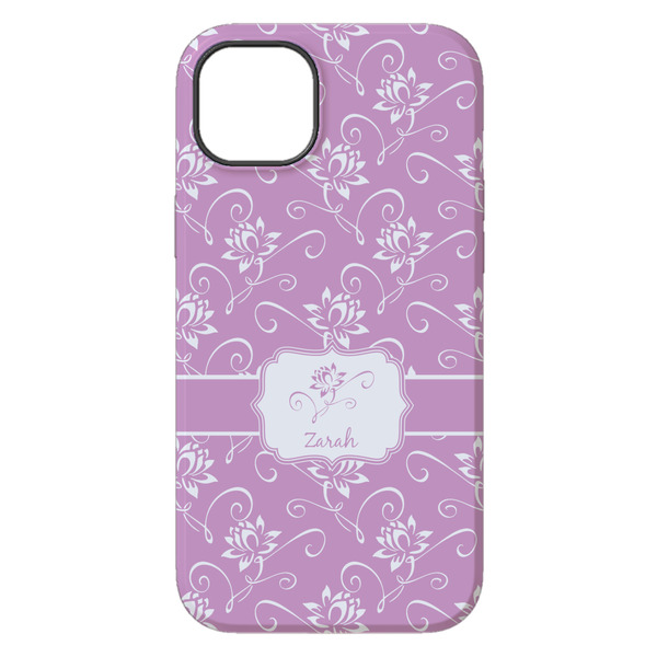 Lotus Flowers iPhone 14 Pro Max Tough Case - Back