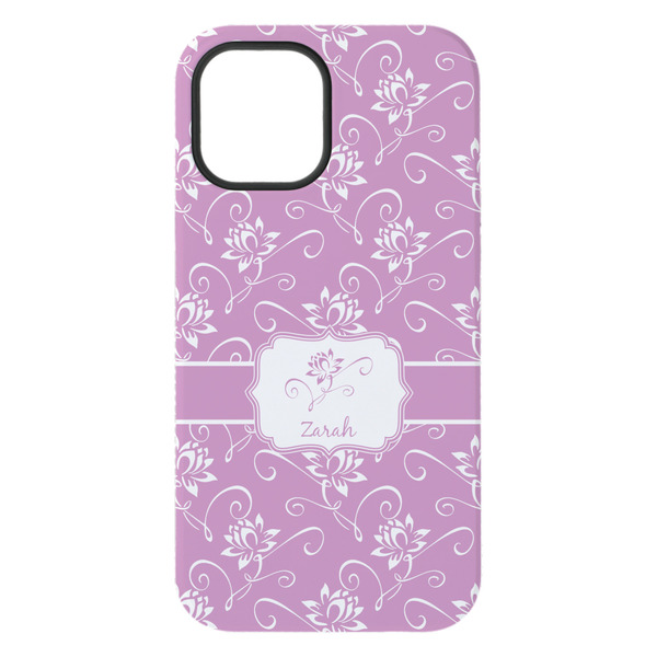 Lotus Flowers iPhone 15 Plus Tough Case - Back