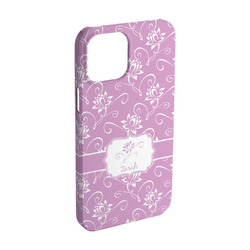 Lotus Flowers iPhone Case - Plastic - iPhone 15 Pro (Personalized)
