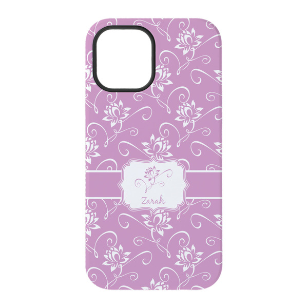 Lotus Flowers iPhone 15 Tough Case - Back