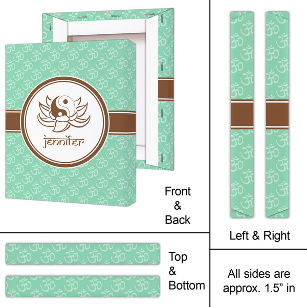 Om 11x14 - Canvas Print - Approval