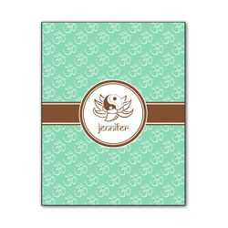 Om Wood Print - 11x14 (Personalized)