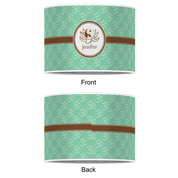 Om 12" Drum Lampshade - APPROVAL (Poly Film)