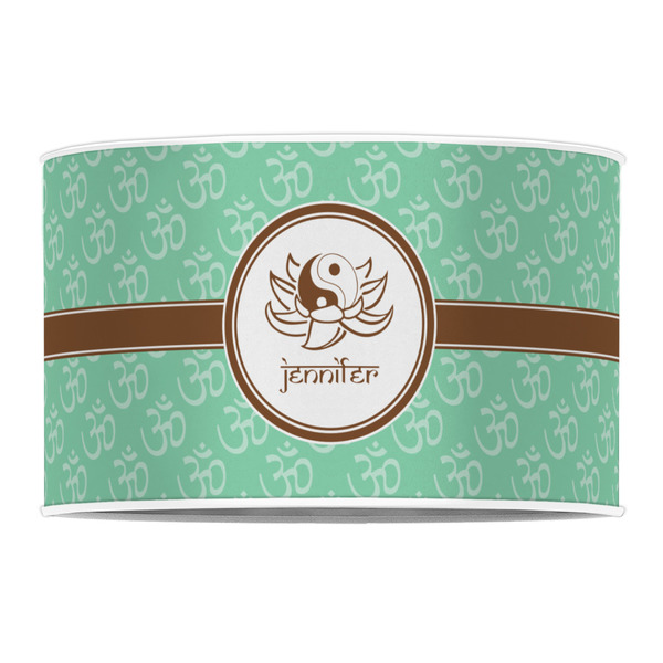 Om 12" Drum Lampshade - FRONT (Poly Film)