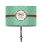 Om 12" Drum Lampshade - ON STAND (Fabric)