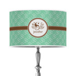 Om 12" Drum Lamp Shade - Poly-film (Personalized)