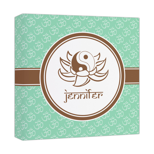 Custom Om Canvas Print - 12x12 (Personalized)