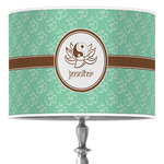 Om 16" Drum Lamp Shade - Poly-film (Personalized)