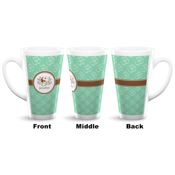 Om 16 Oz Latte Mug - Approval