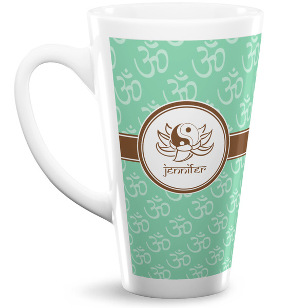 Custom Om 16 Oz Latte Mug (Personalized)