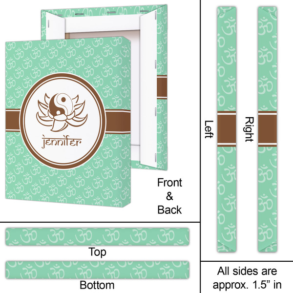 Om 16x20 - Canvas Print - Approval